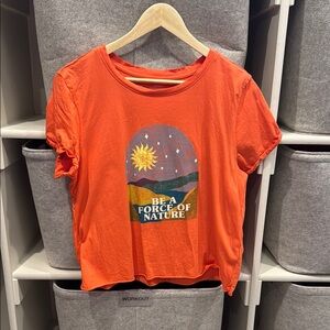 Orange Crop Graphic Tee Short Sleeve